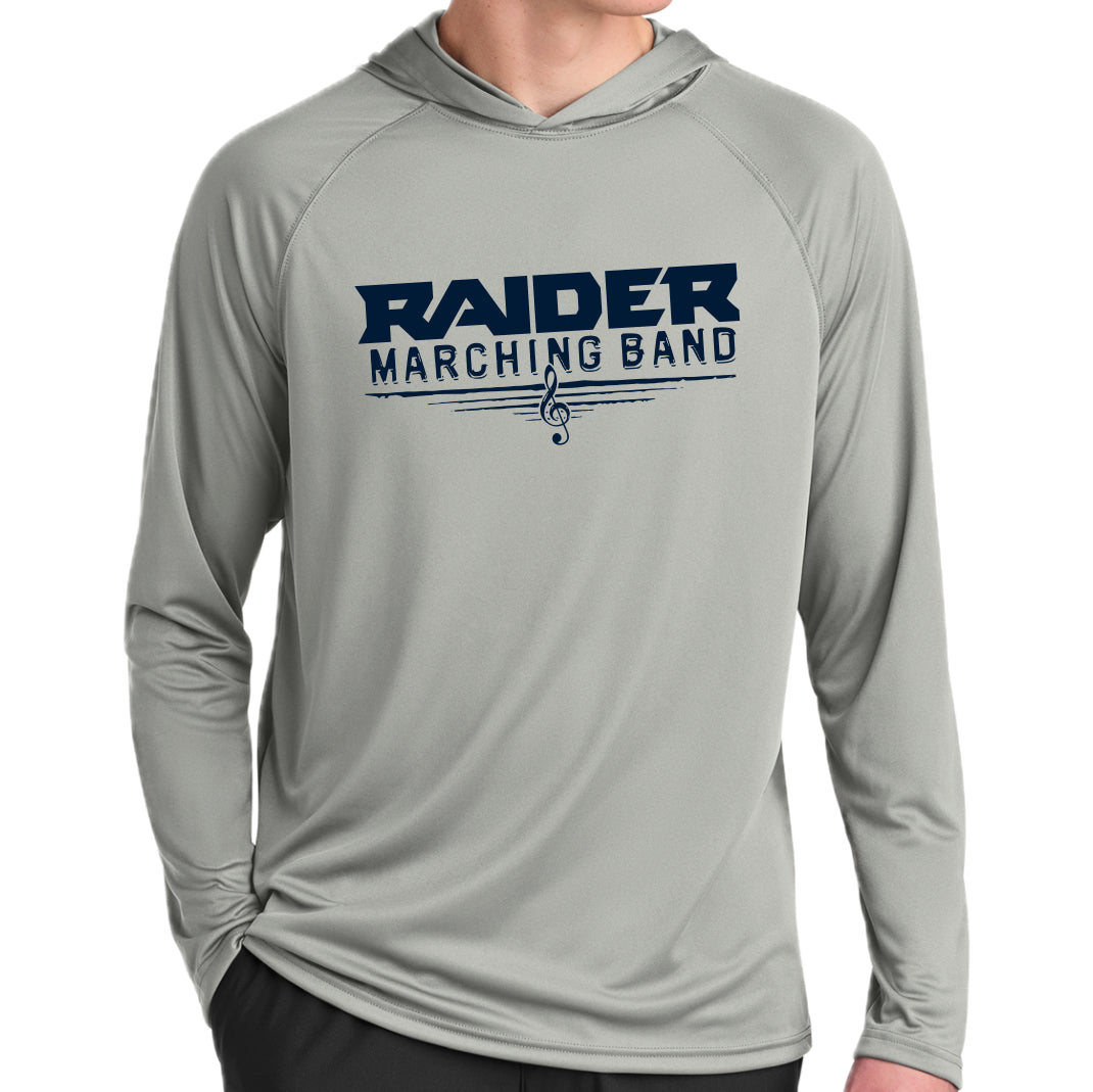 EBAND001 - 15 Silver Lt Weight Performance Hoody