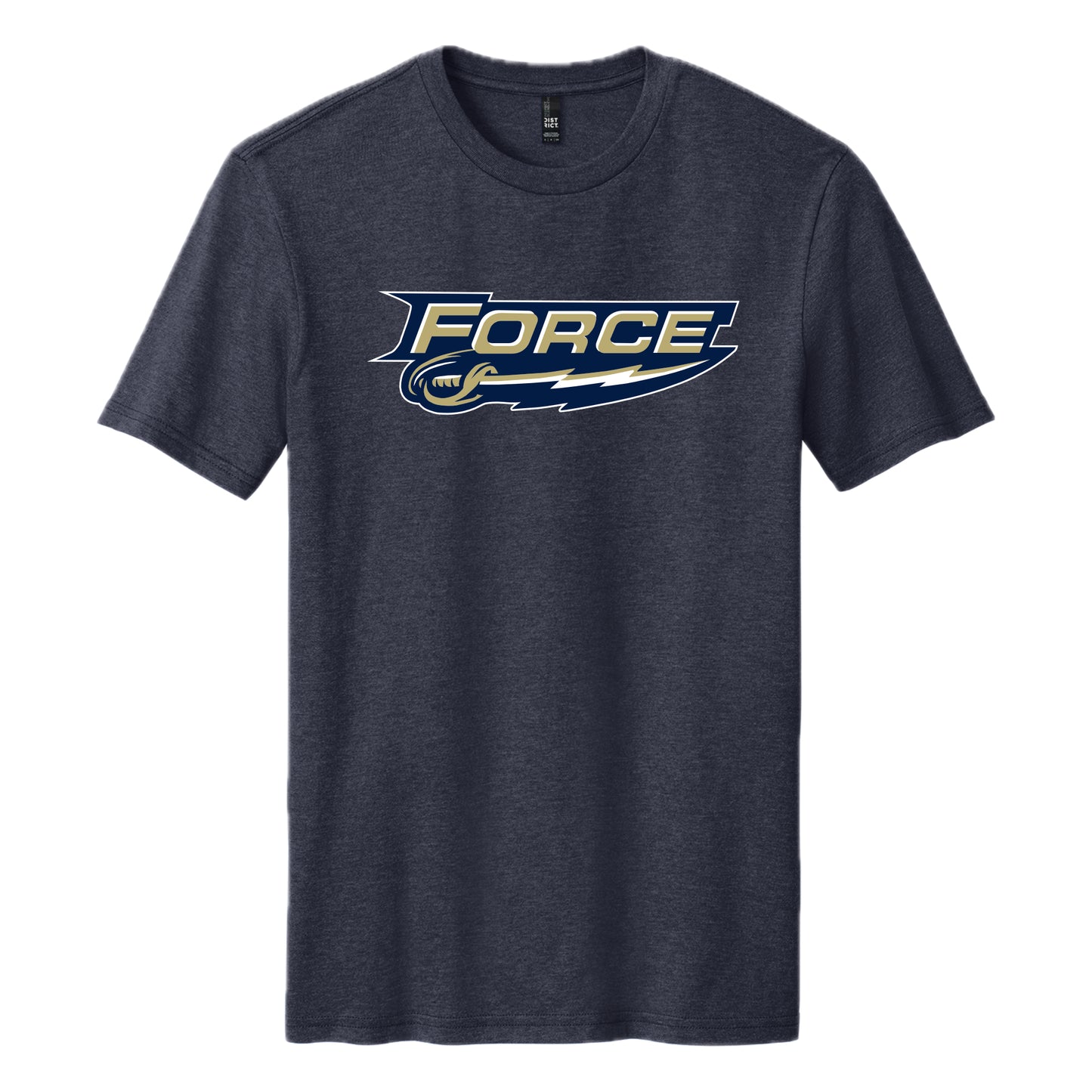 FRC2204 Force Heather Navy Short Sleeve Tee