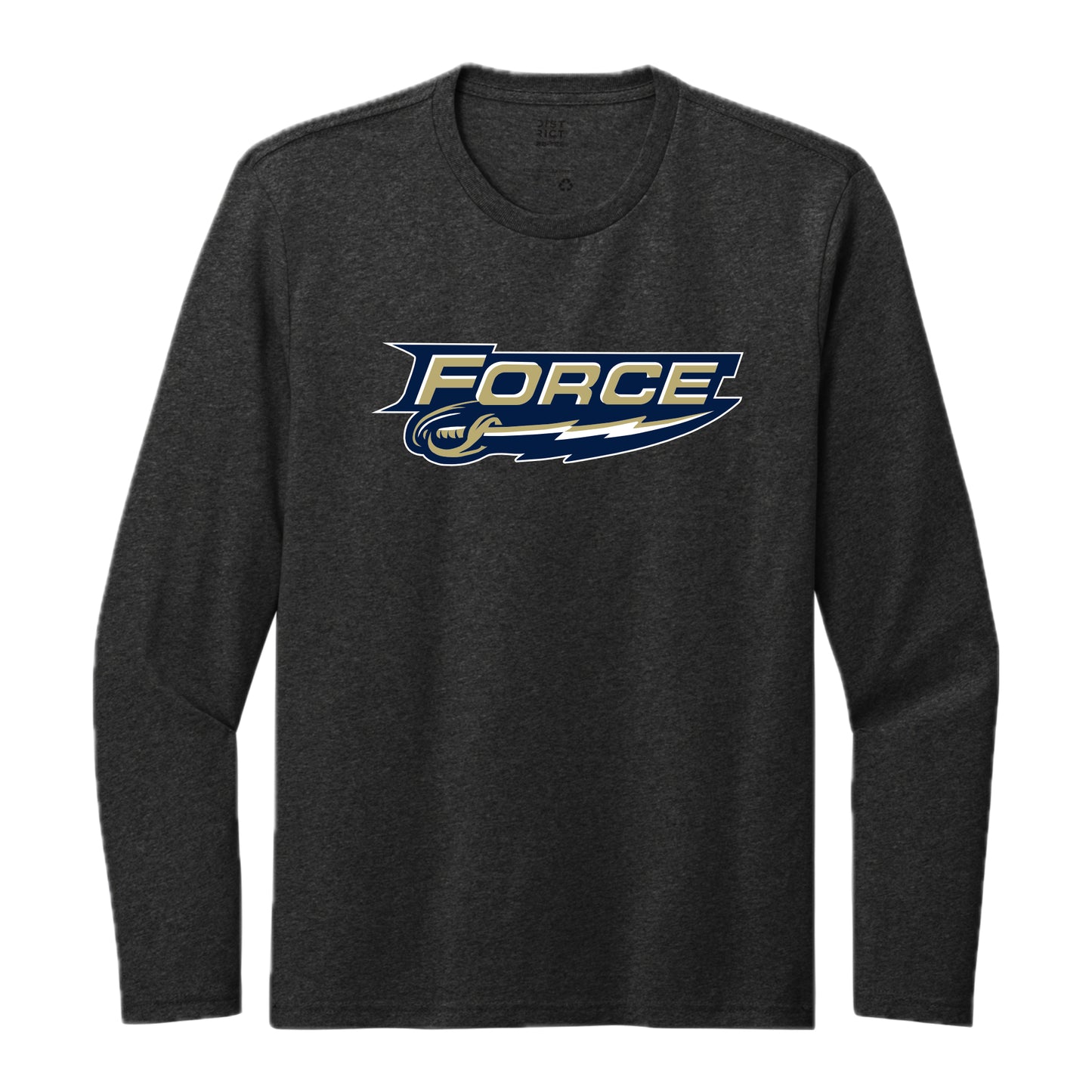 FRC2208 Force Heather Charcoal Long Sleeve Tee