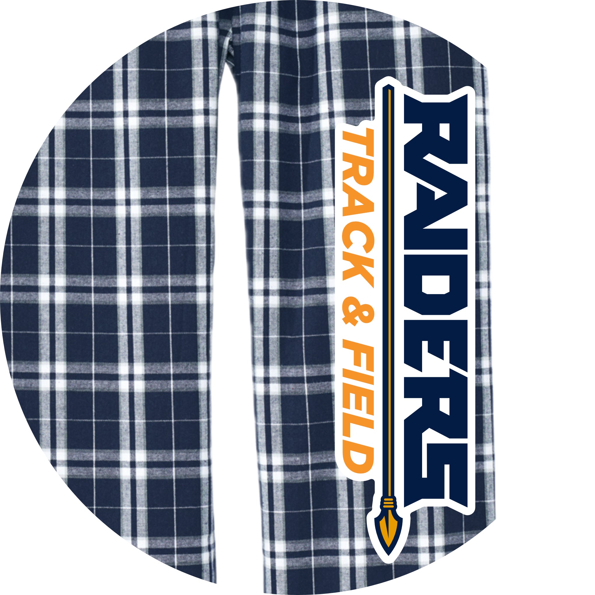 ETFSH03 24 Navy/White Flannel Pant