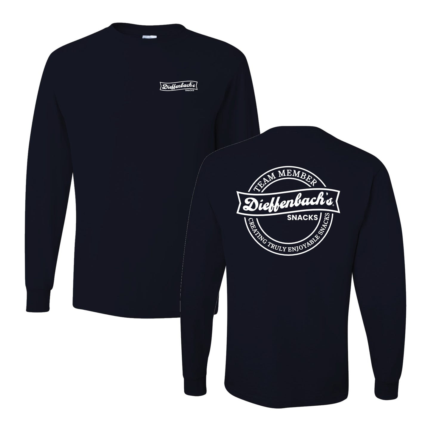 DBACH002 Navy Staff Long Sleeve Tee