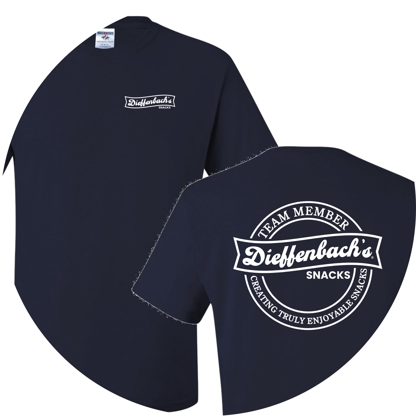 DBACH001 Navy Staff Short Sleeve Tee