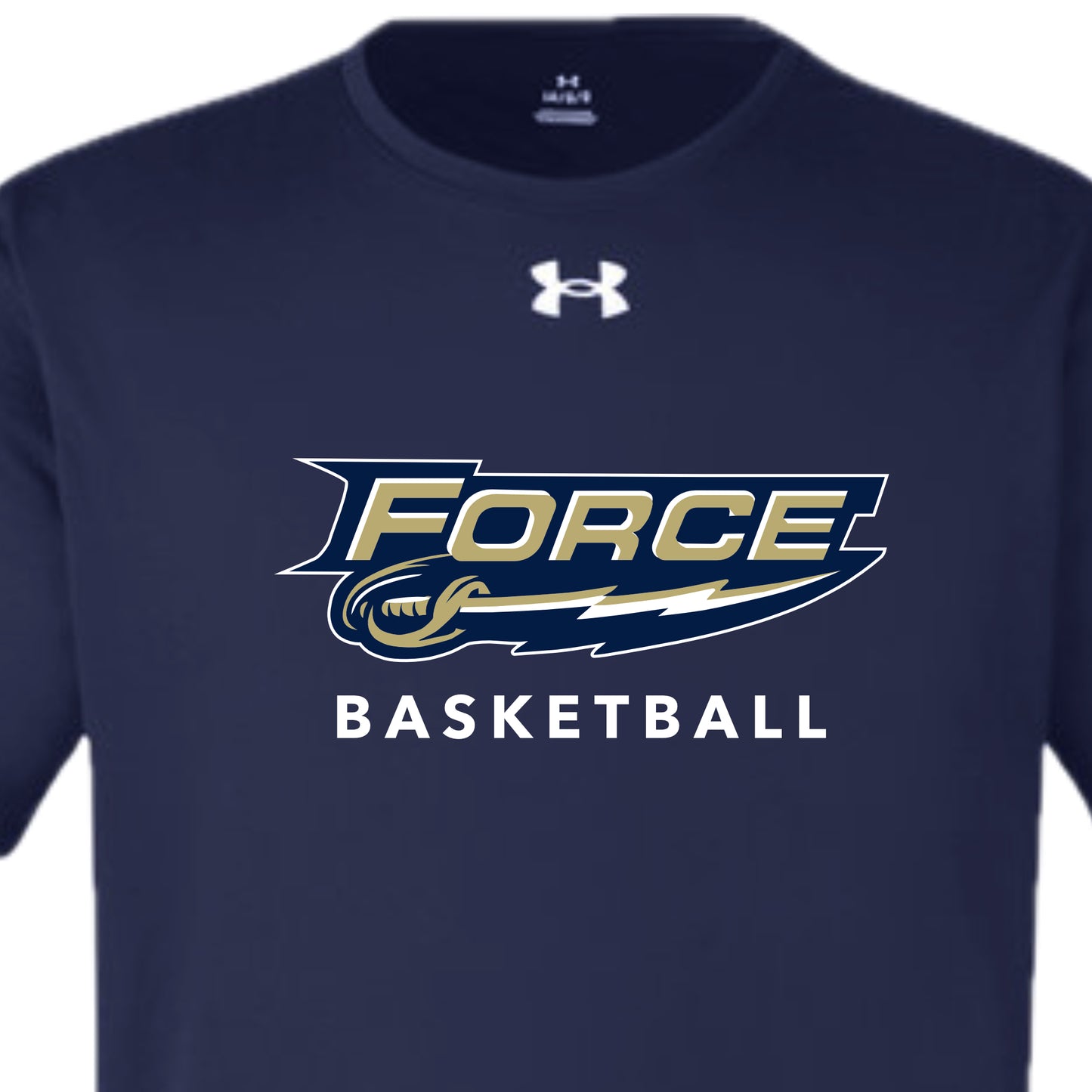 FRC2209 Force Basketball Navy UA Short Sleeve Performance Tee