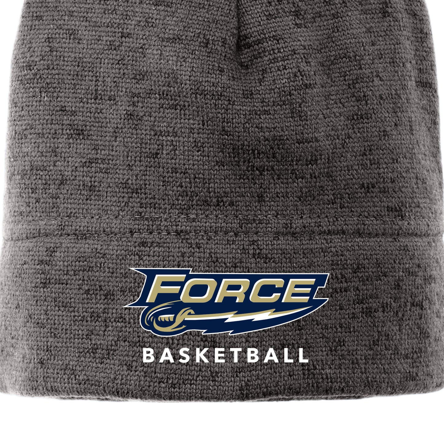 FRC2226 Force Basketball Grey Heather Black Beanie