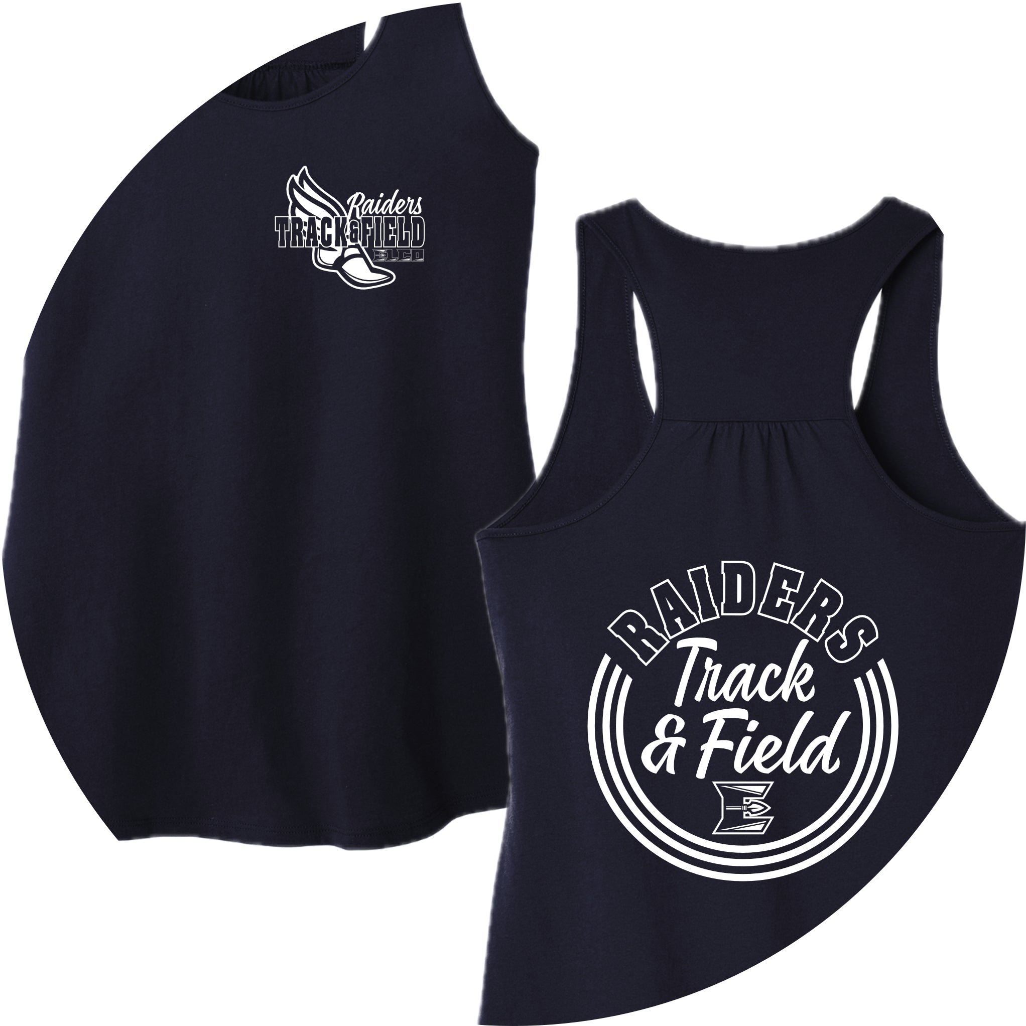 ETFSH03 03 Women's Navy Tank