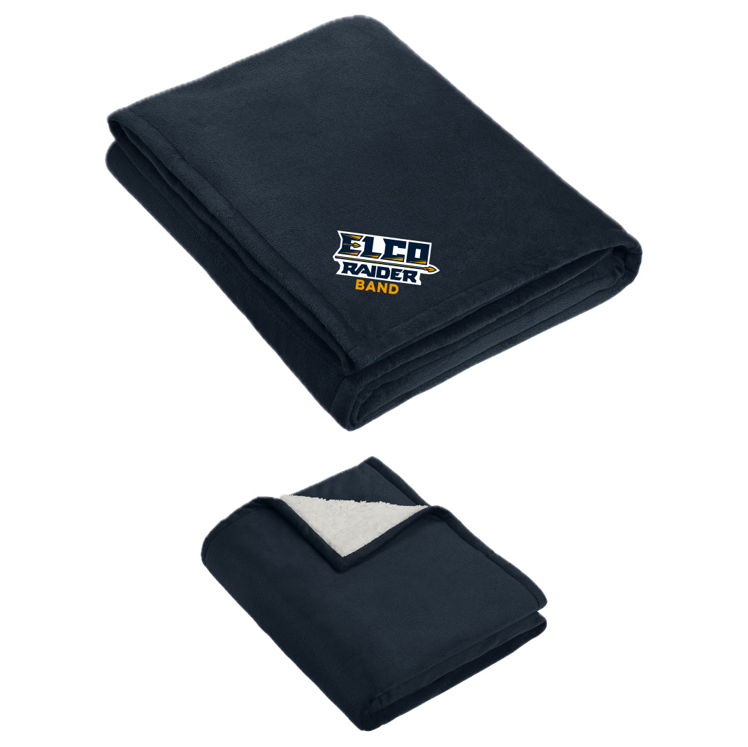 EBAND001 - 32 Navy Plush Blanket 50" x 60"