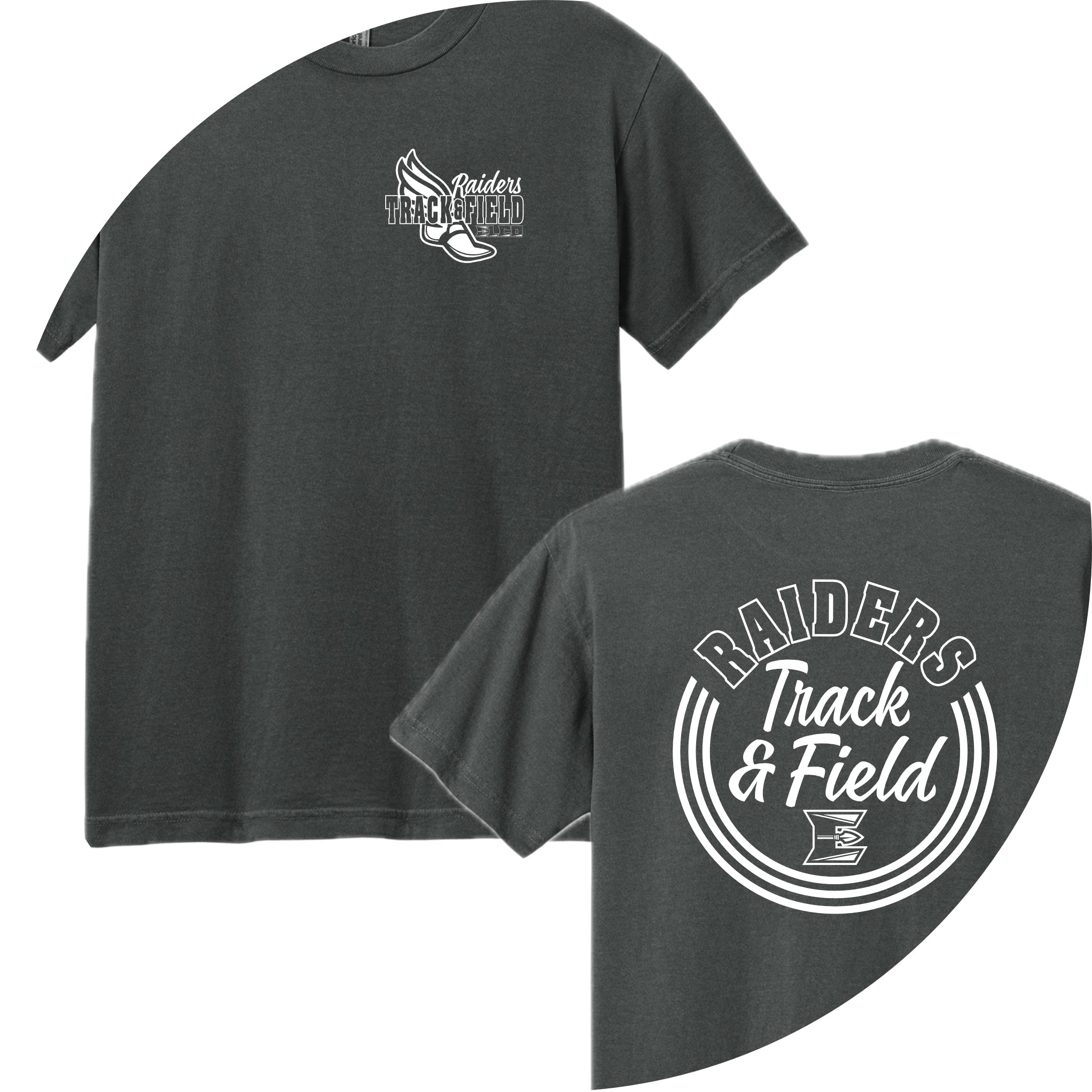 ETFSH03 01 Faded Black Soft Short Sleeve Tee