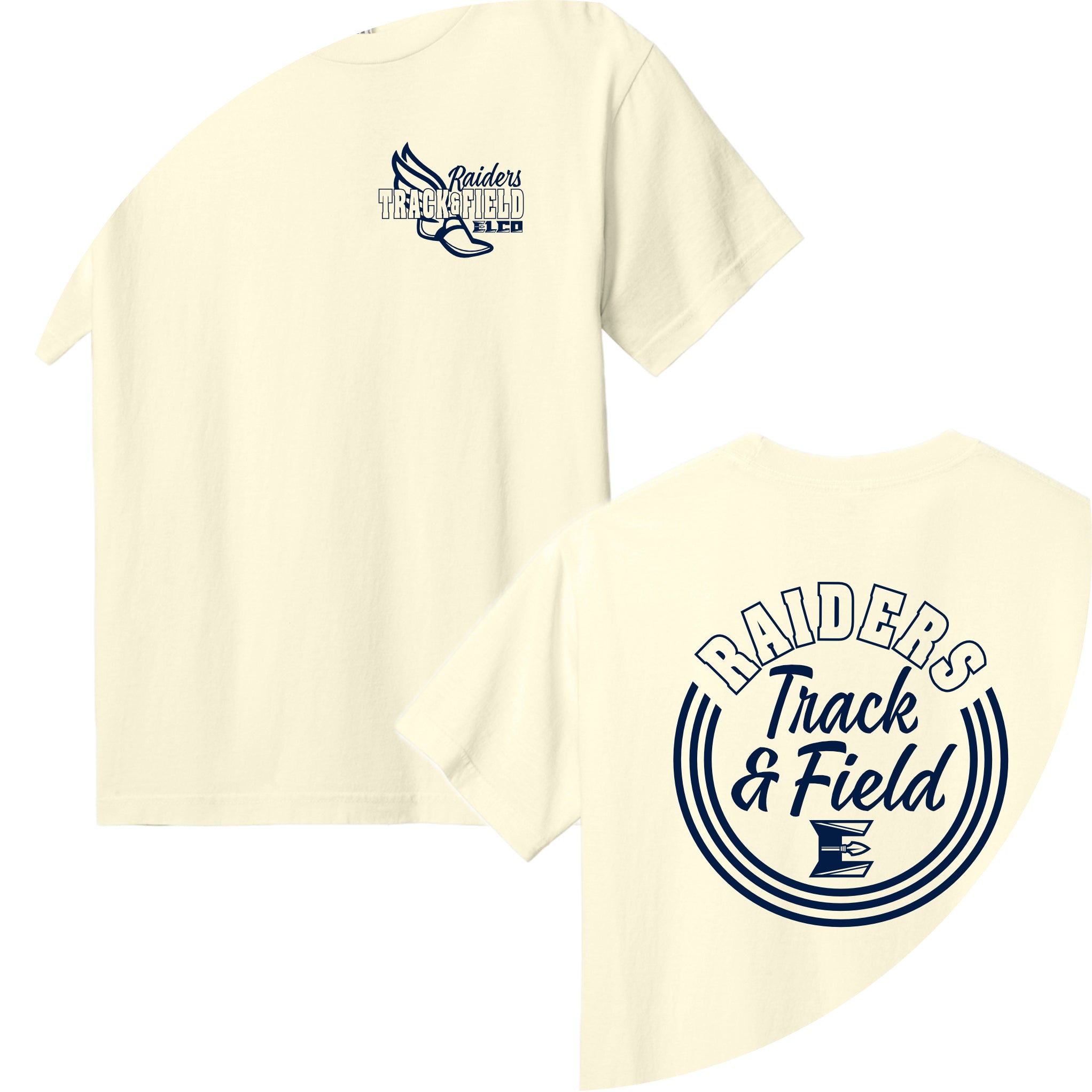 ETFSH03 02 Faded Cream Soft Short Sleeve Tee