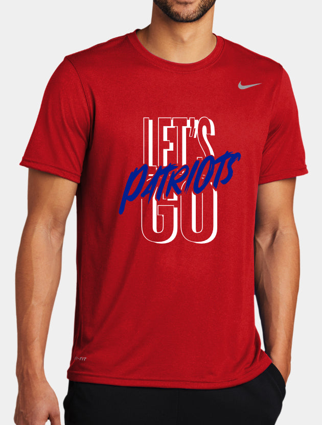 CCS012 Nike Patriots Let's Go Tee