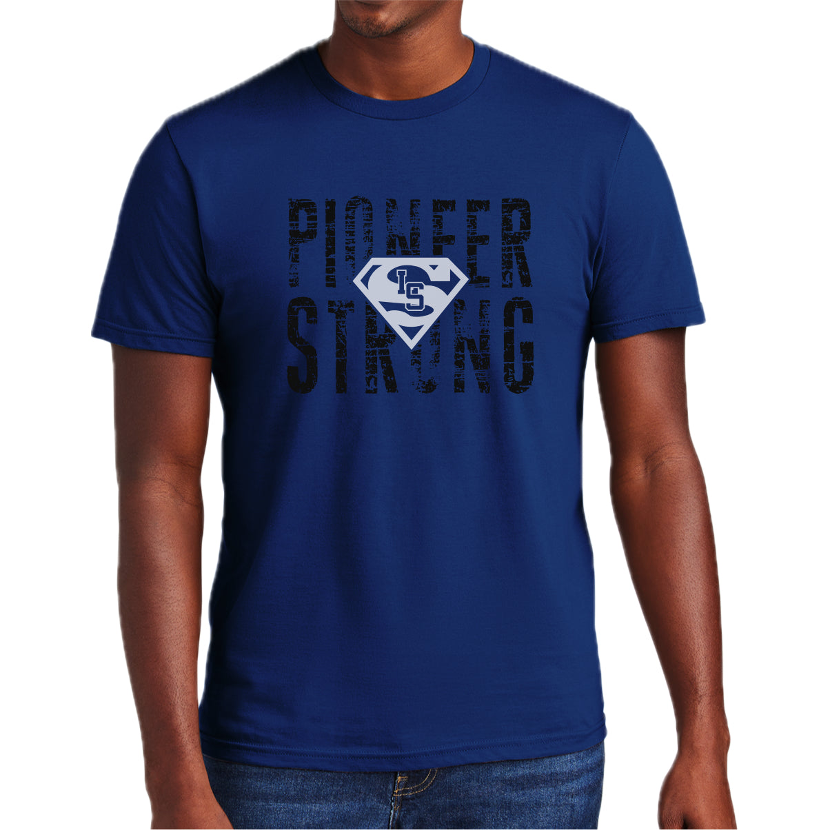 PS002-05 Royal Short Sleeve Soft Tee