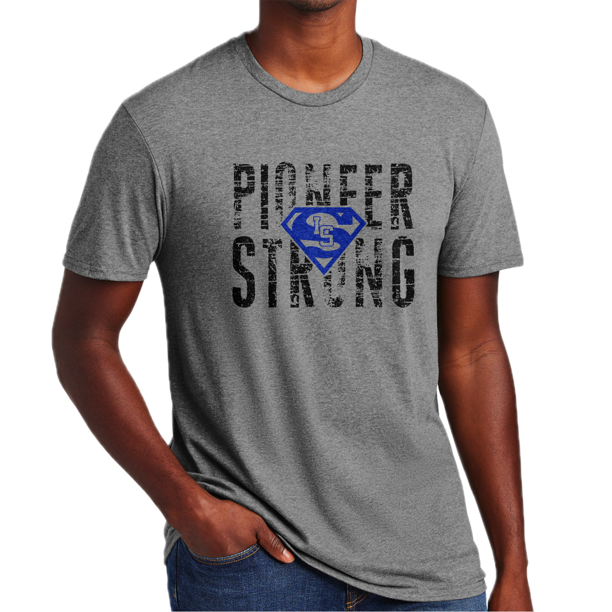 PS002-04 Grey Frost Short Sleeve Soft Tee