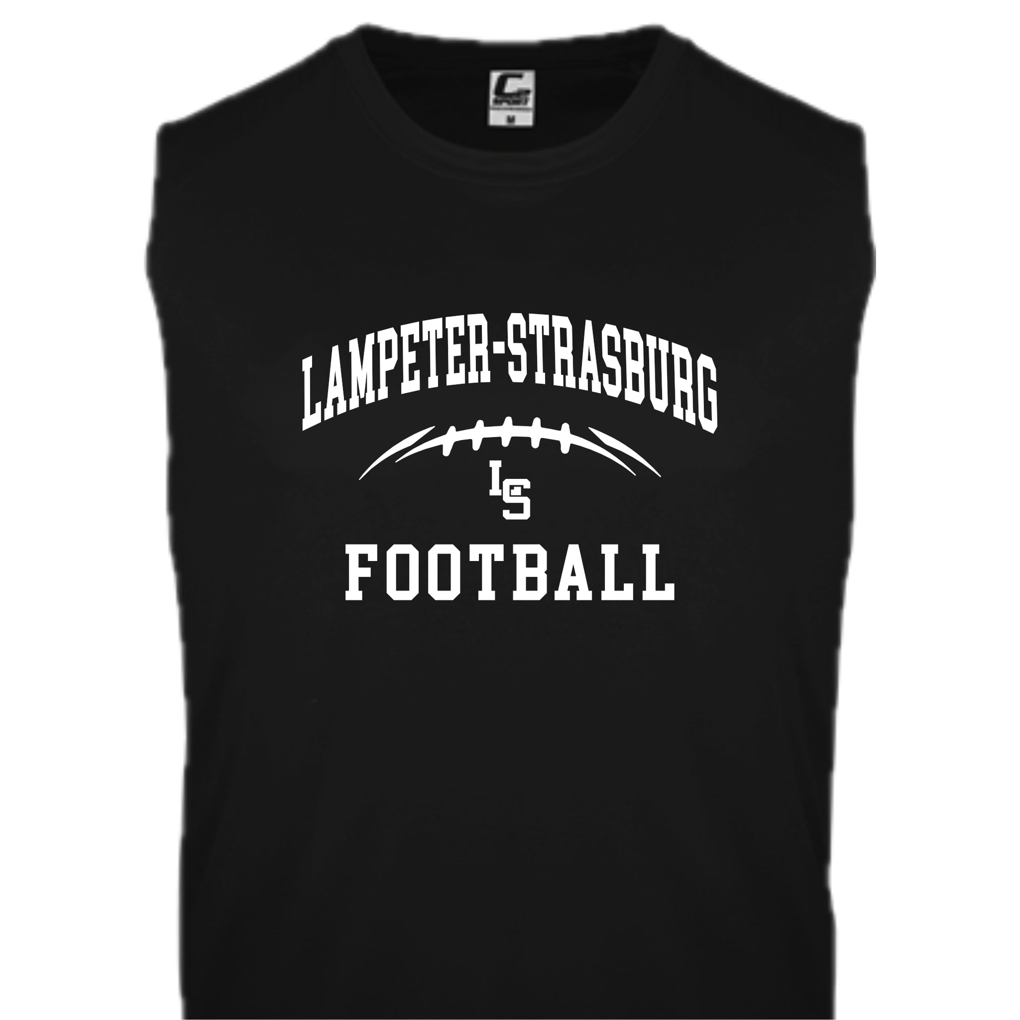 LSYF-22 Black Sleeveless Performance Tee
