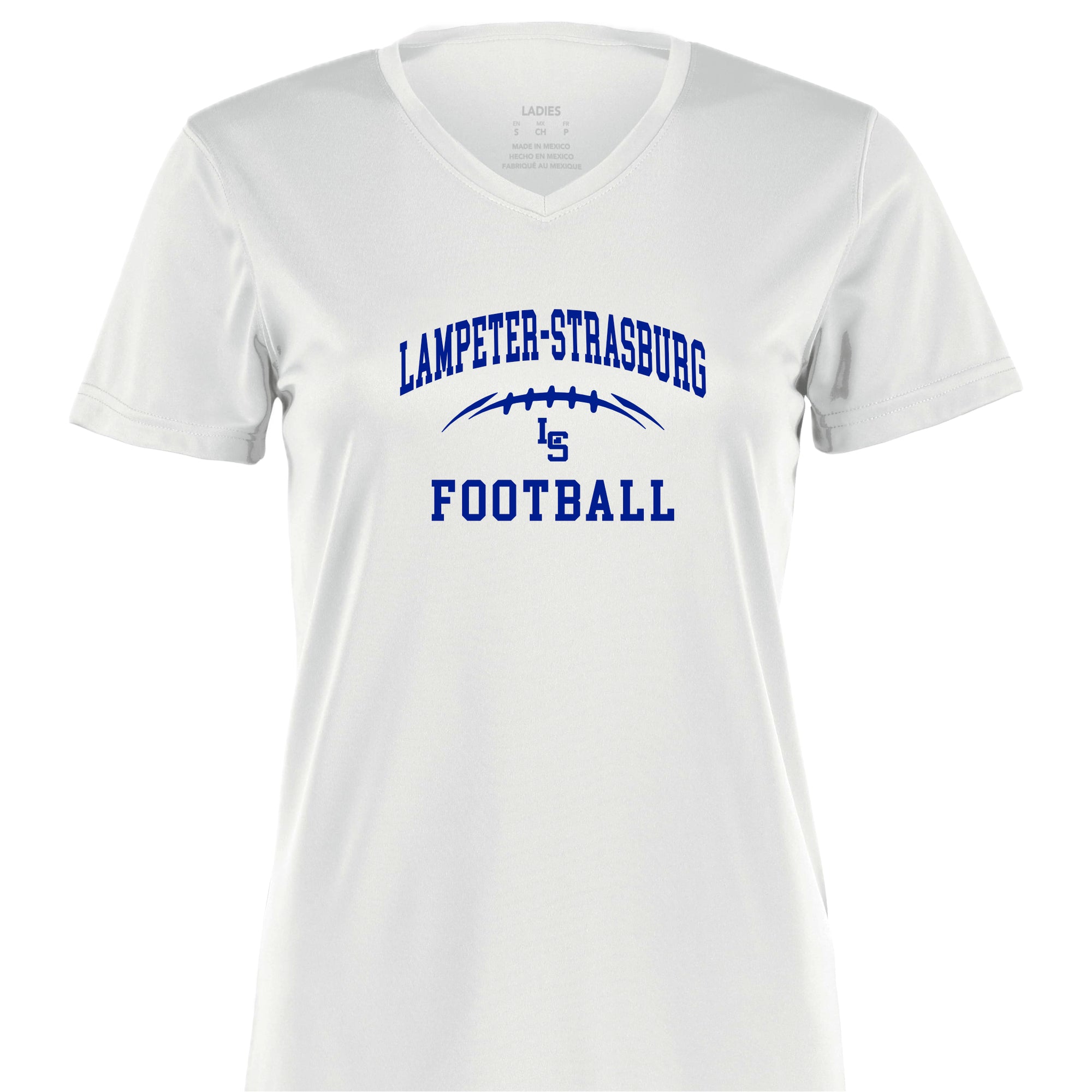 LSYF-14 Women's White Performance Short Sleeve Tee