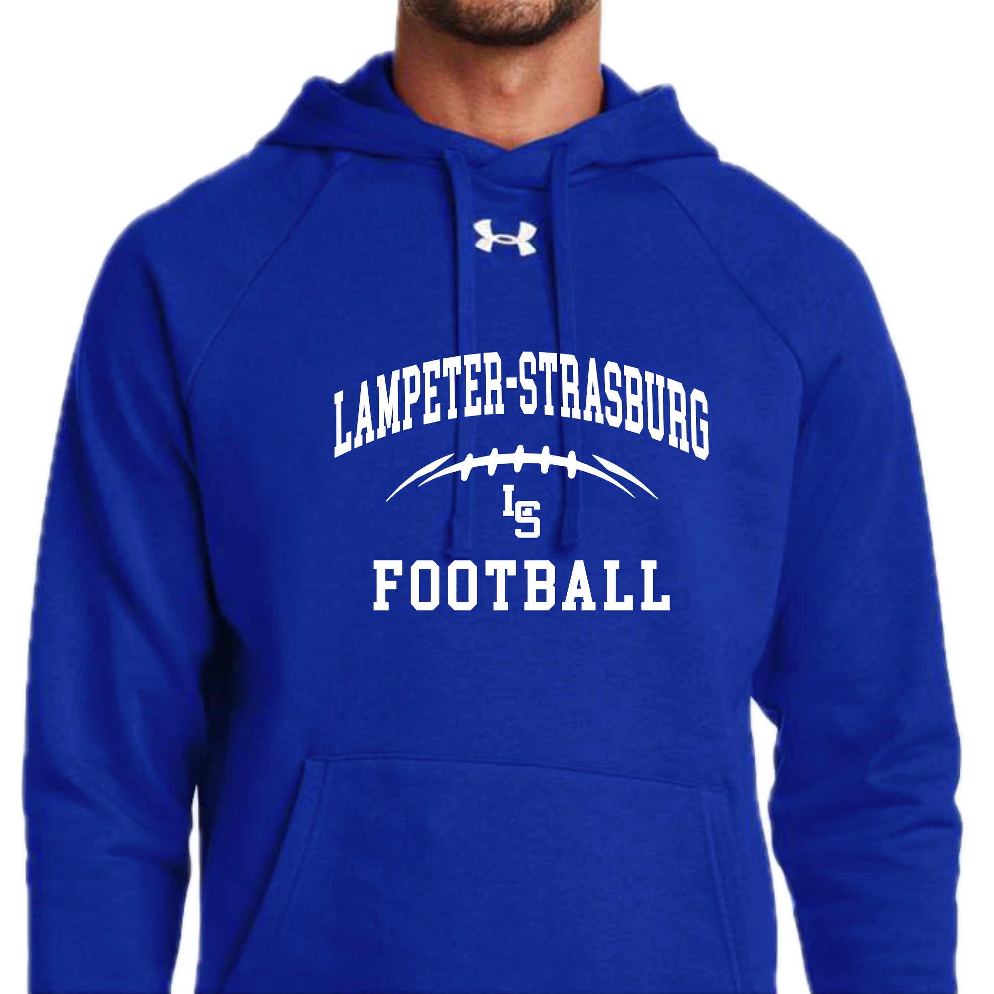LSYF-37 Under Armour Royal Fleece Hooded Sweatshirt