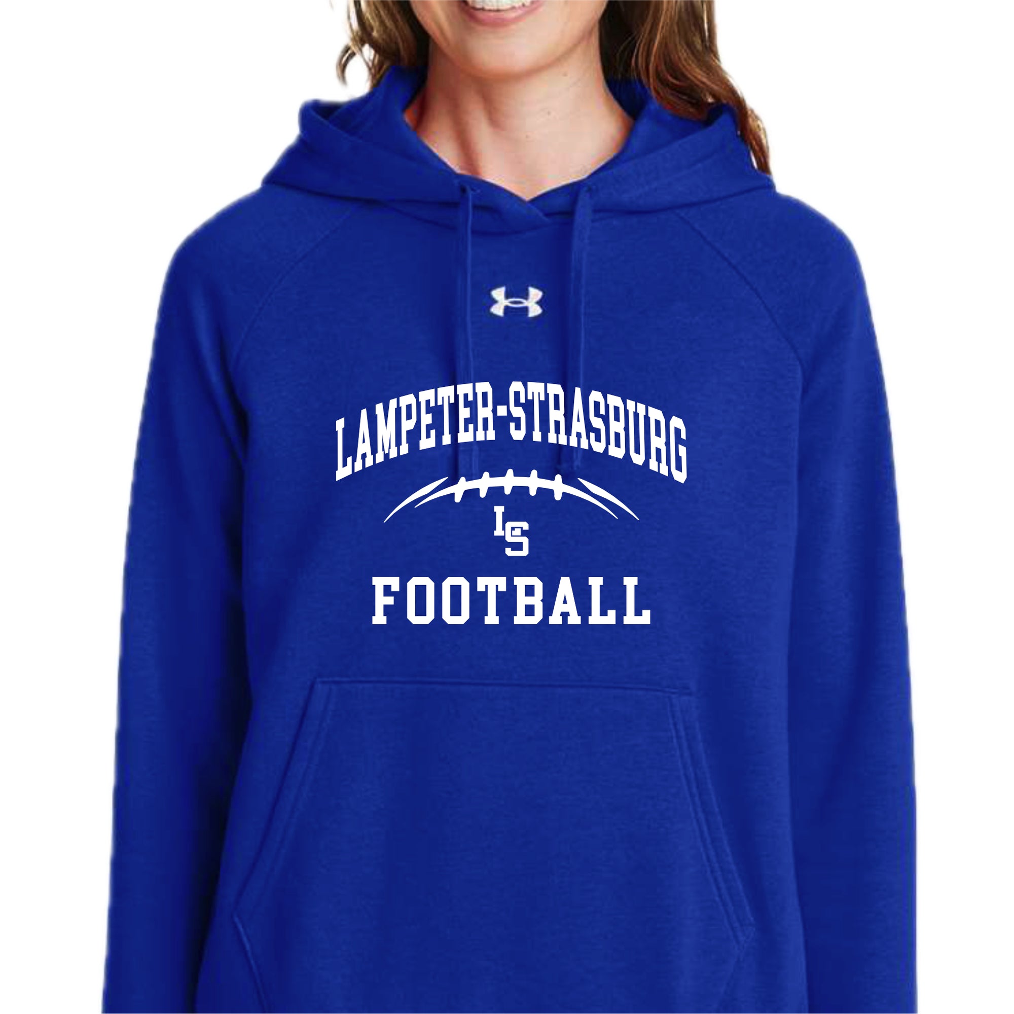 LSYF-38 Under Armour Women's Royal Fleece Hooded Sweatshirt