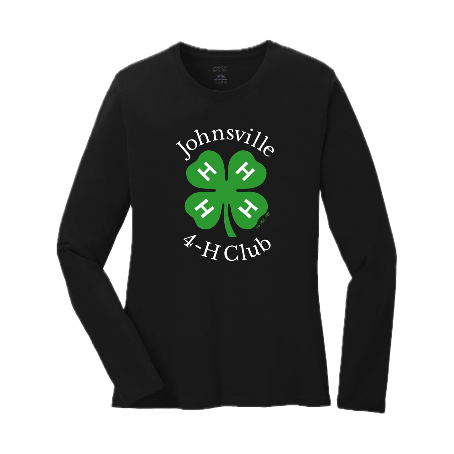 J4HC-04 Ladies Logo Long Sleeve Tee
