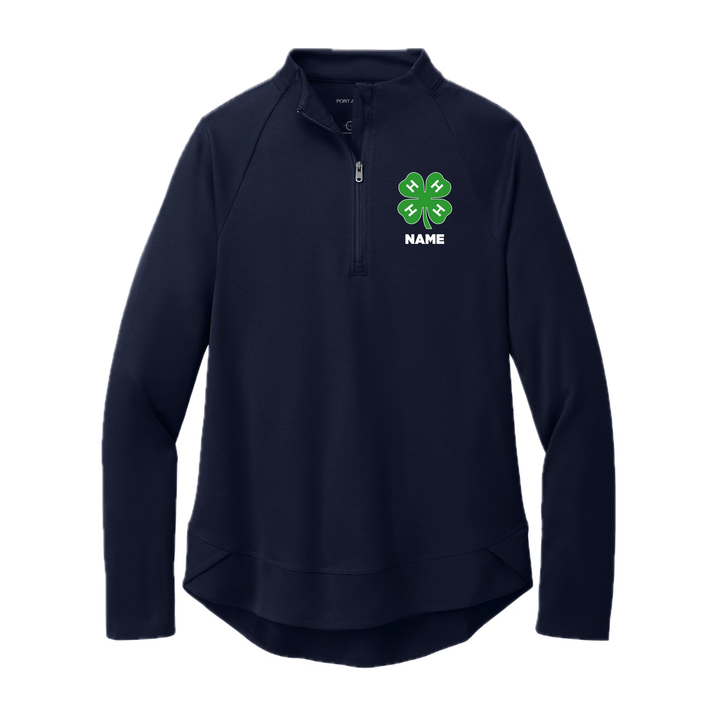 J4HC-07 Ladies Logo 1/4 Zip