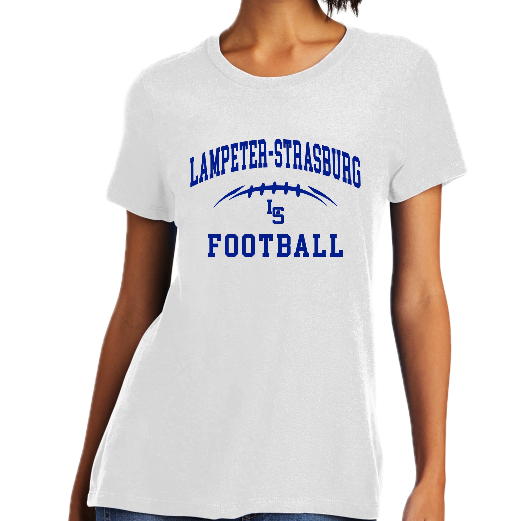 LSYF-08 Women's White Short Sleeve Soft Tee