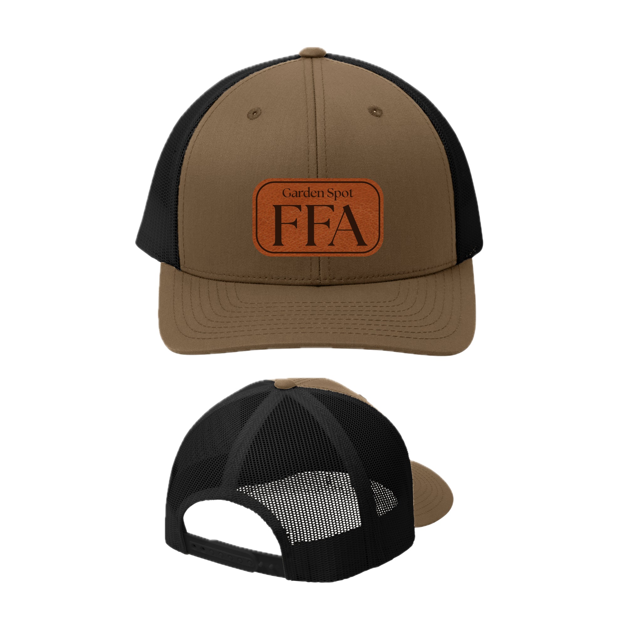 GSFFASH02 - 11 Elm/Brown Snapback Patch Hat