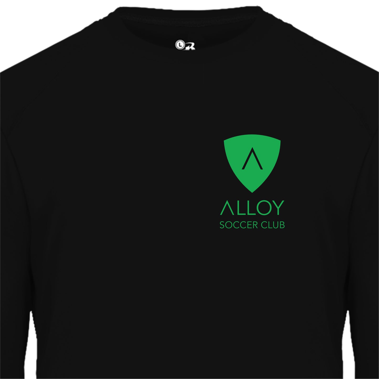 ASCSH01-05 Black Performance Long Sleeve Tee