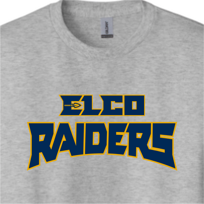24302 - 01 Elco Raiders Athletic Grey Short Sleeve Tee
