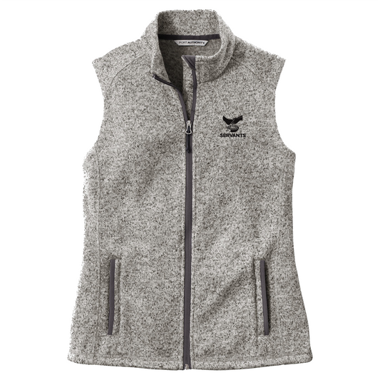 SERV015 Ladies Sweater Fleece Vest