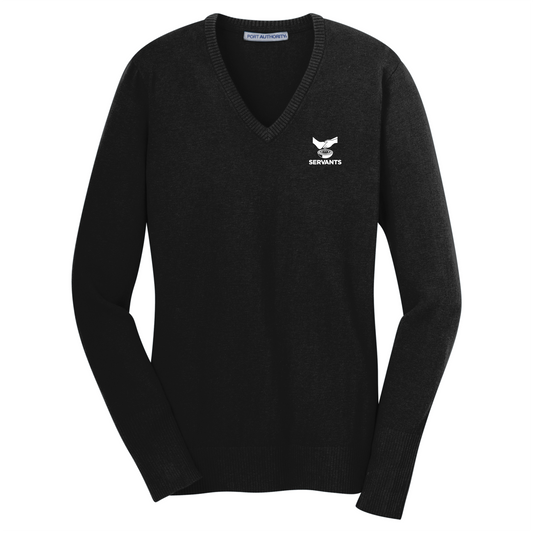 SERV006 Ladies V-Neck Sweater