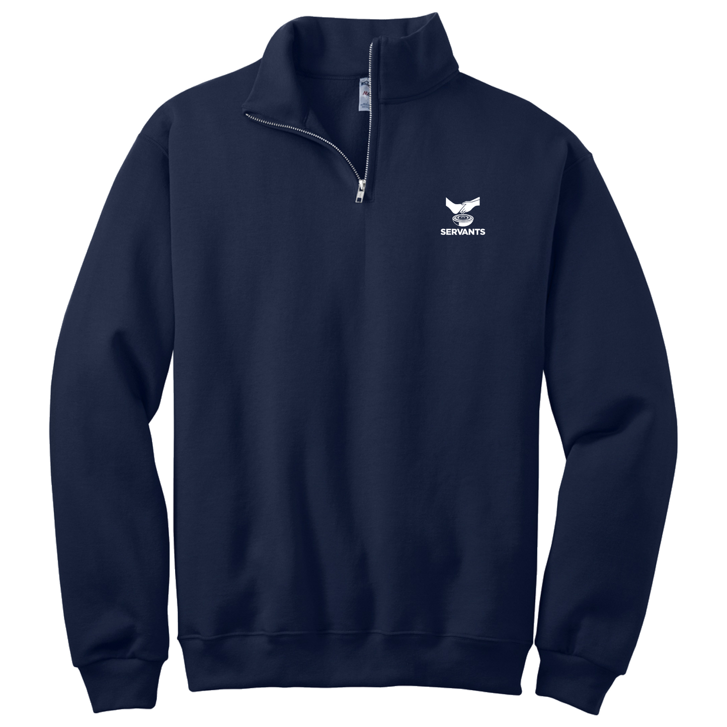 SERV018 1/4 Zip Collared Sweatshirt