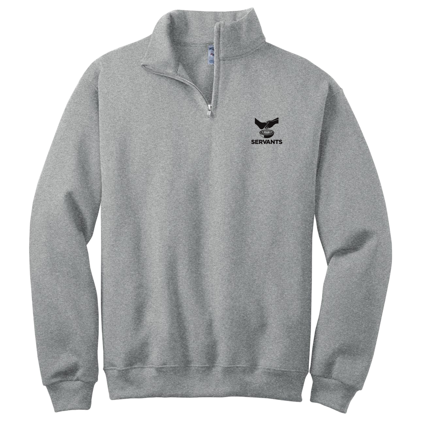 SERV018 1/4 Zip Collared Sweatshirt