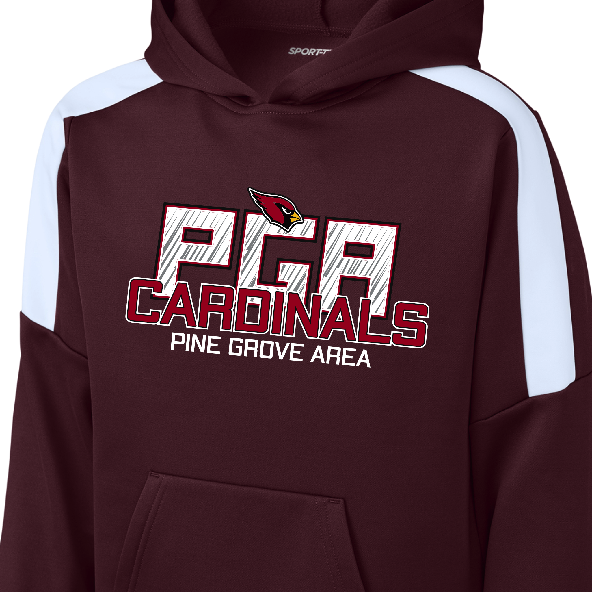 PGASH01 - 10 Sport-Tech Fleece Pullover Hoodie
