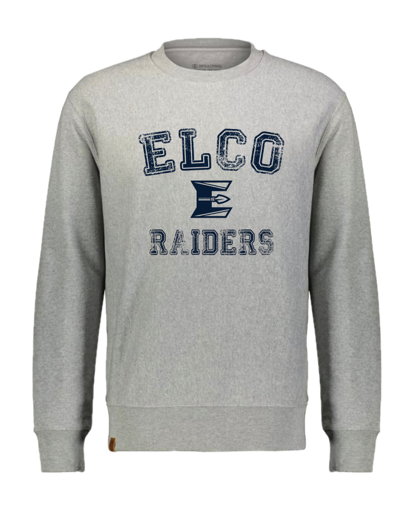 ELCOIS024 - 11 Elco Distressed Heavy Crew Sweatshirt