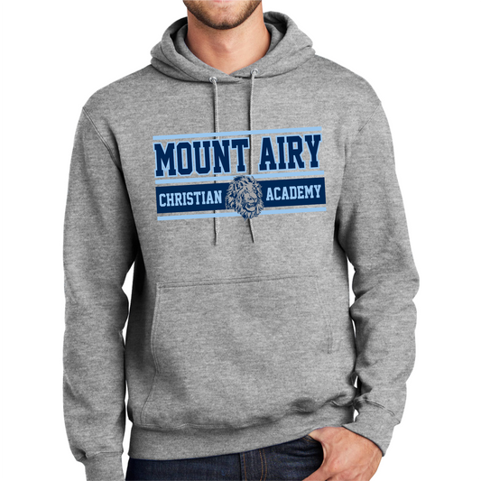 MACA013: Grey Mount Airy Hoody