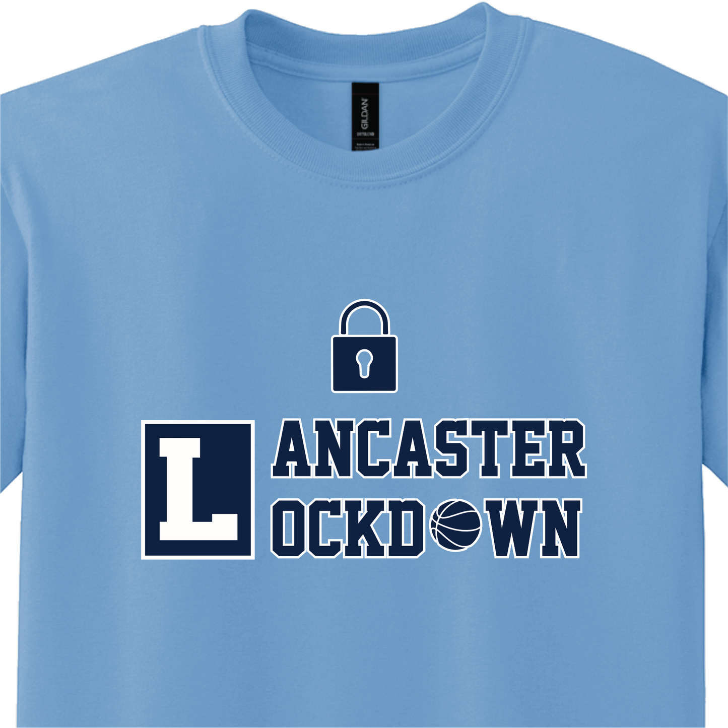 LLSH01 - 05 Carolina Blue Short Sleeve Tee