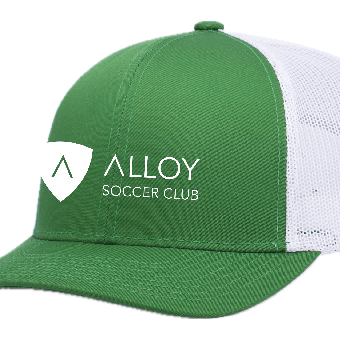 ASCSH01-18 Kelly/White/Kelly Trucker Hat