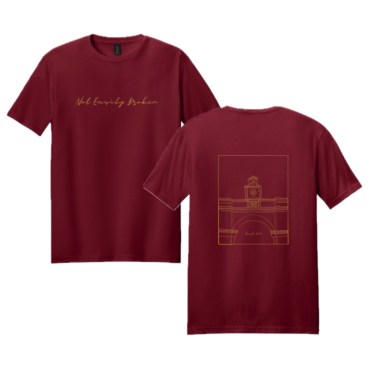 NEBSH01 - 02 Cardinal Softstyle Short Sleeve Tee