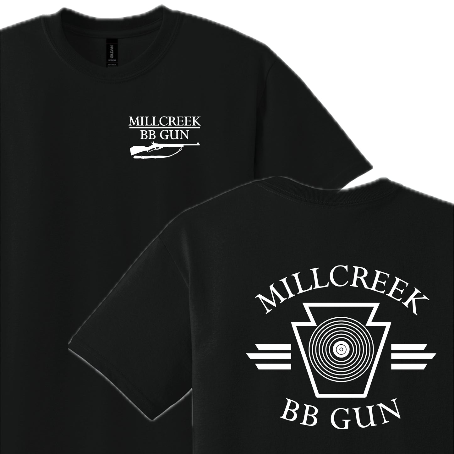 MILBBSH03-02 Black Short Sleeve Tee