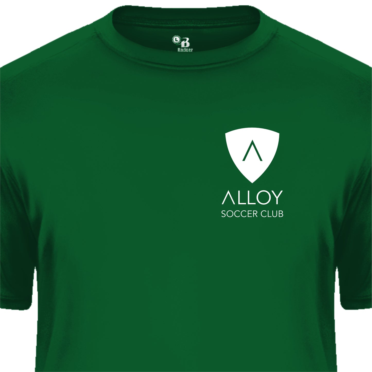 ASCSH01-01 Kelly Green Performance Short Sleeve Tee