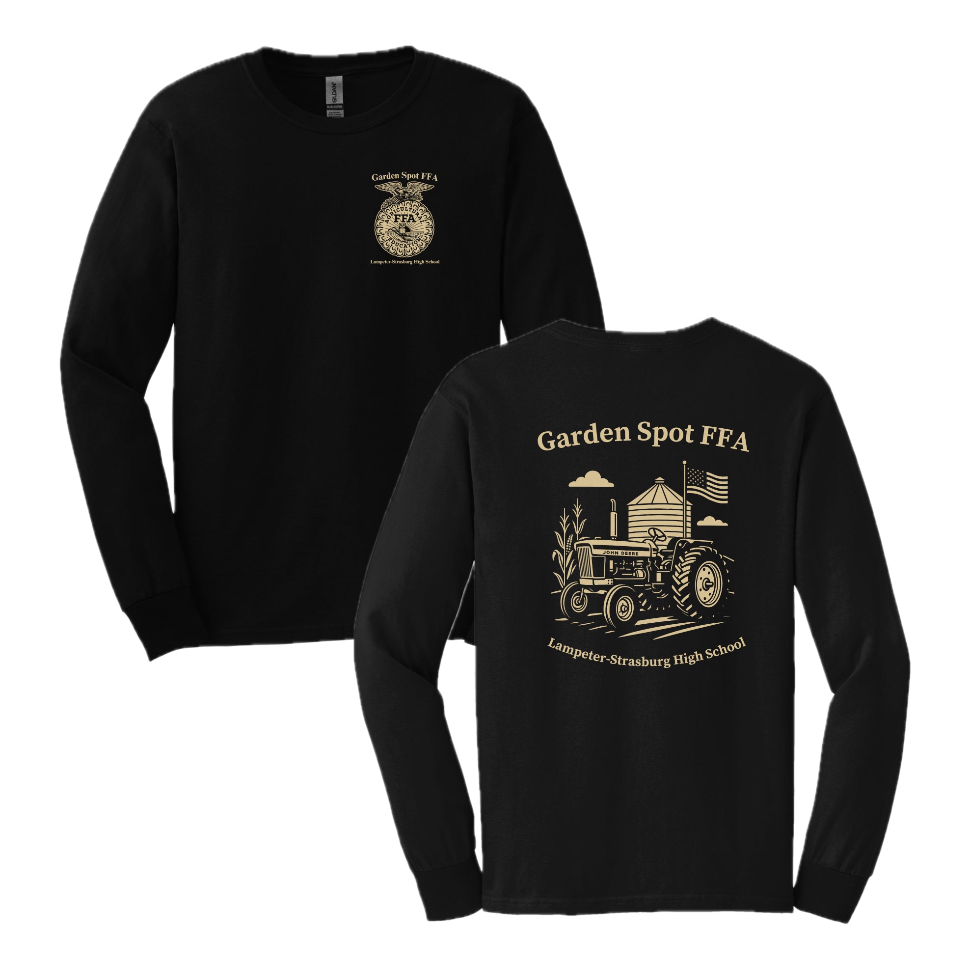 GSFFASH02 - 04 Black Long Sleeve Tee