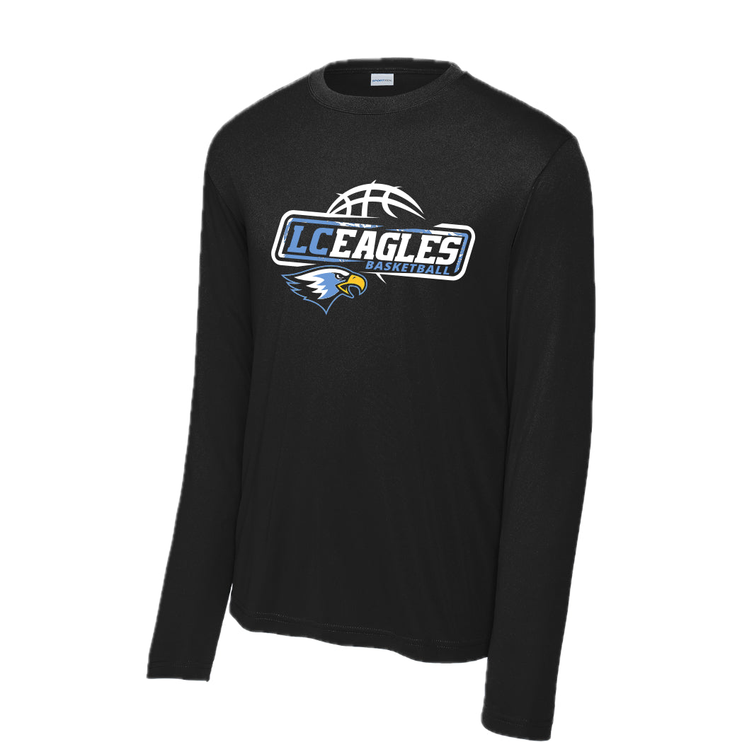 LCS052 - Black Performance Long Sleeve
