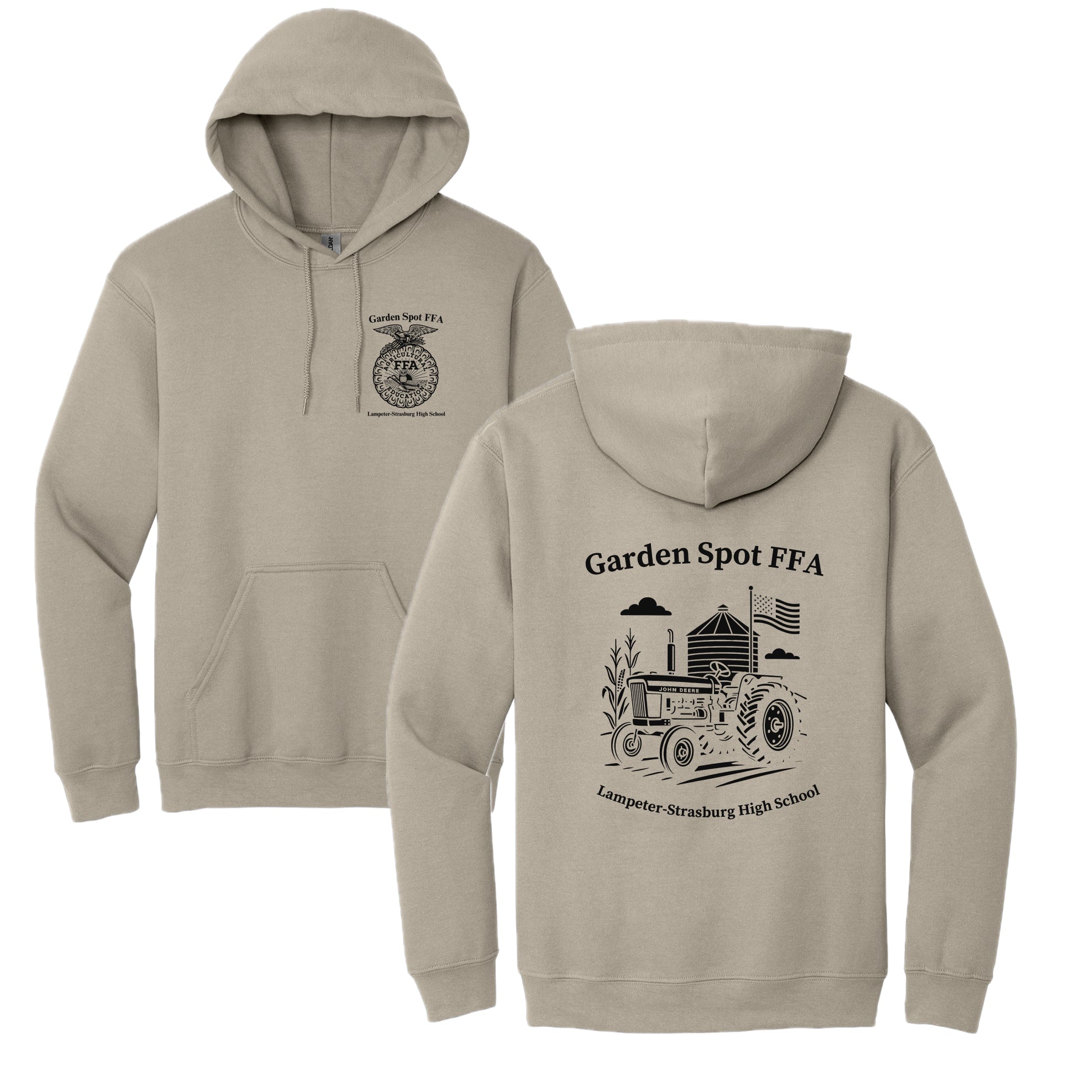 GSFFASH02 - 05 Sand Hooded Sweatshirt