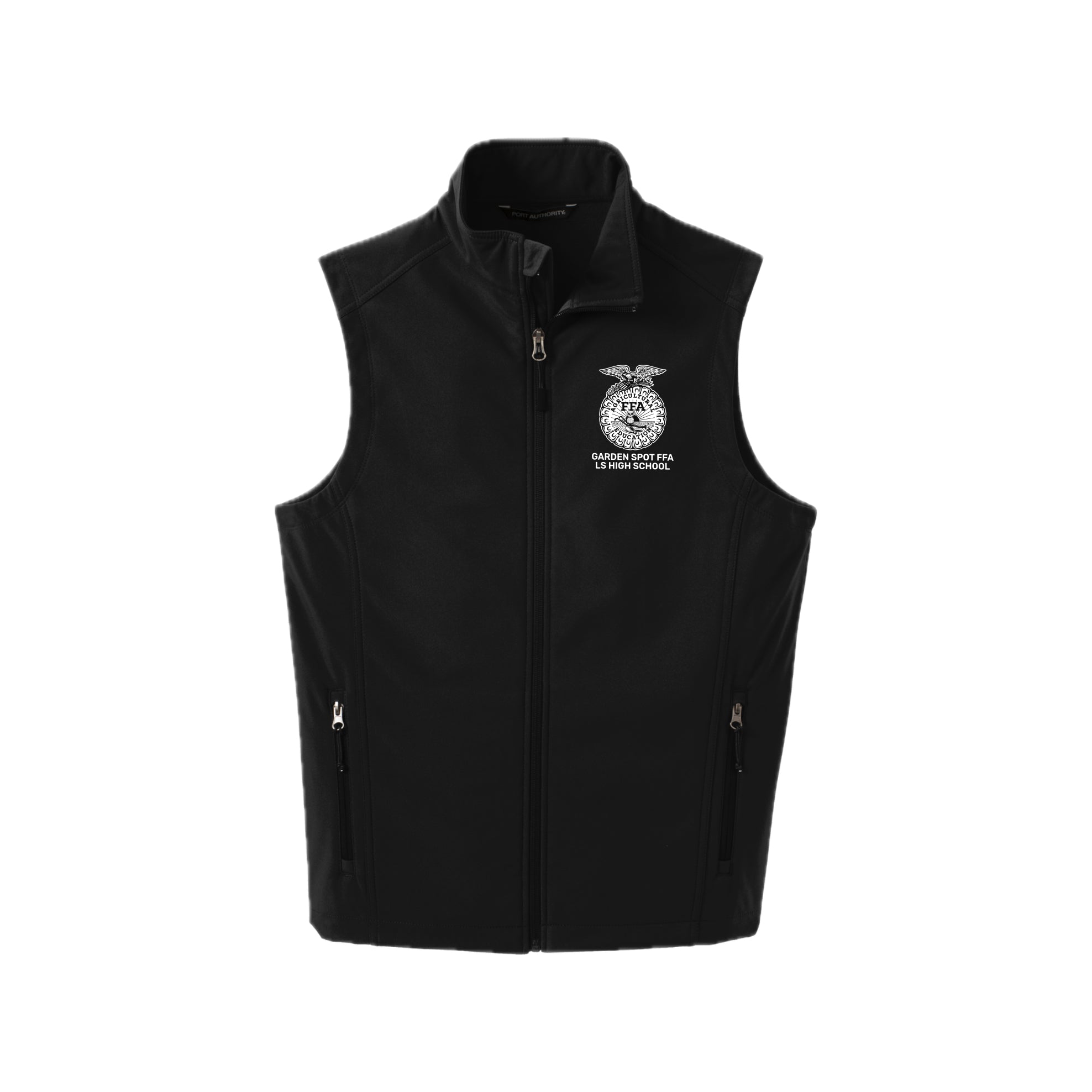 GSFFASH02 - 08 Black Soft Shell Vest