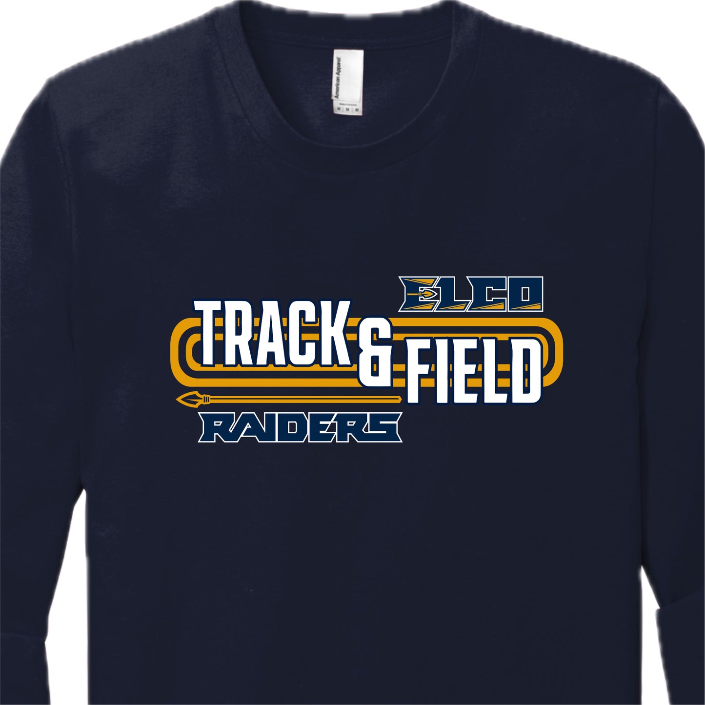 ETFSH02-04 Navy Long Sleeve Soft Tee