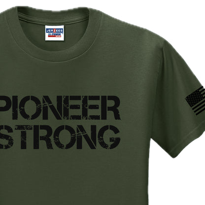 PS001-01 Military Green Short Sleeve Tee