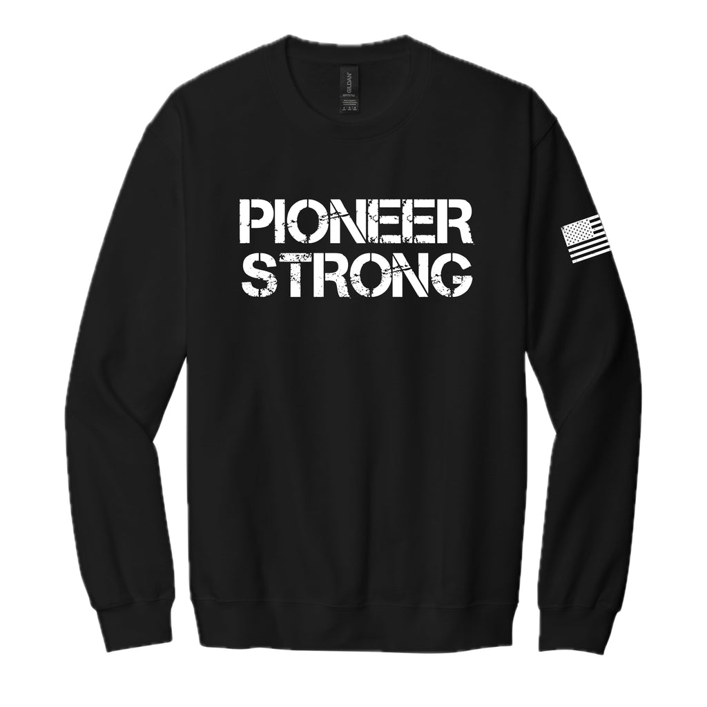 PS001-04 Black Crewneck Sweatshirt