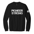 PS001-04 Black Crewneck Sweatshirt