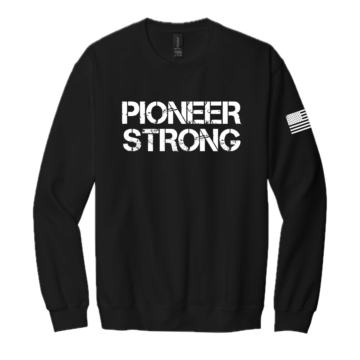 PS001-04 Black Crewneck Sweatshirt