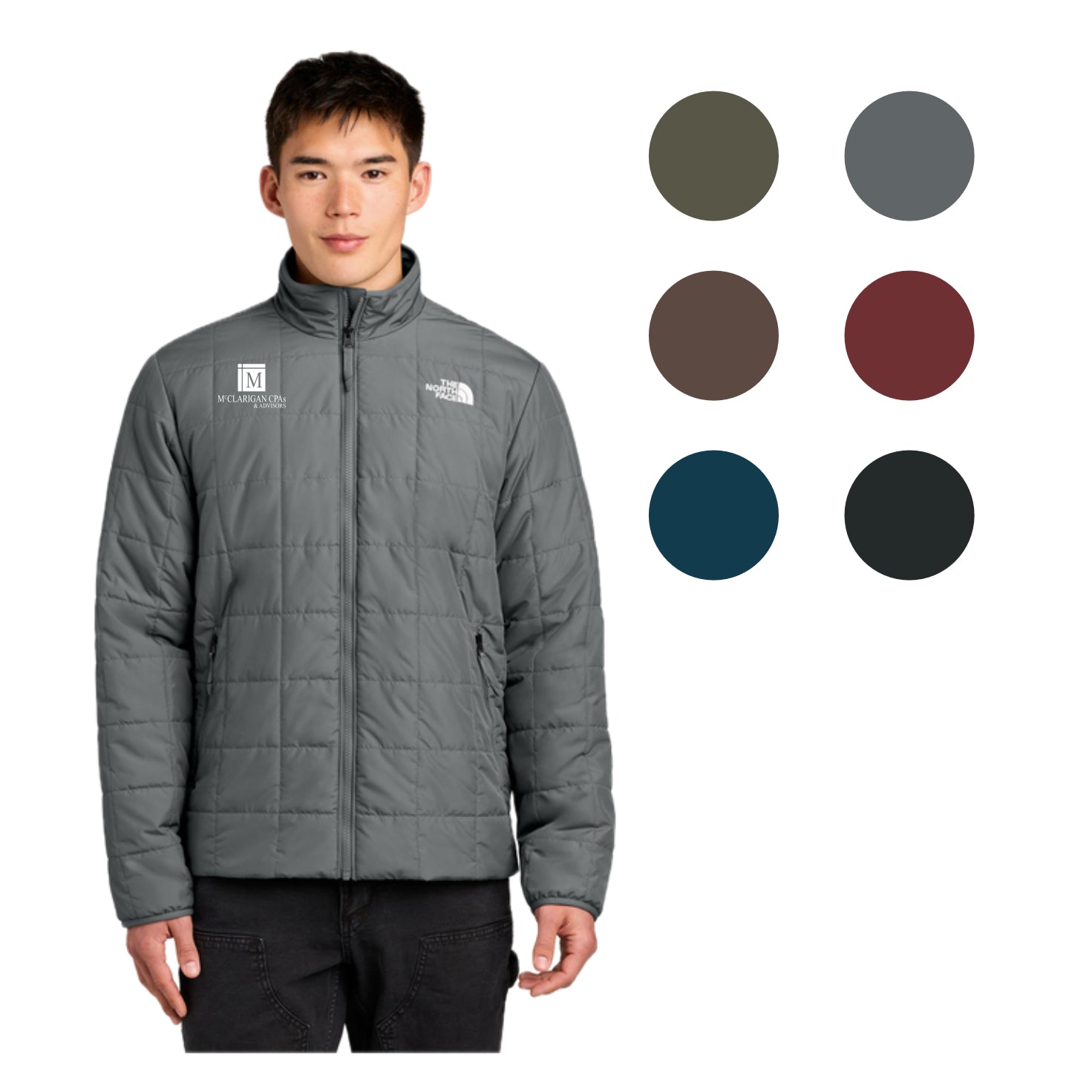 MCCL030 North Face Quilted Jacket