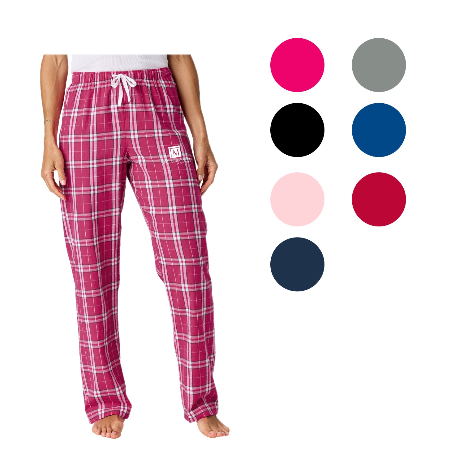 MCCL034 Ladies Flannel Plaid Pant