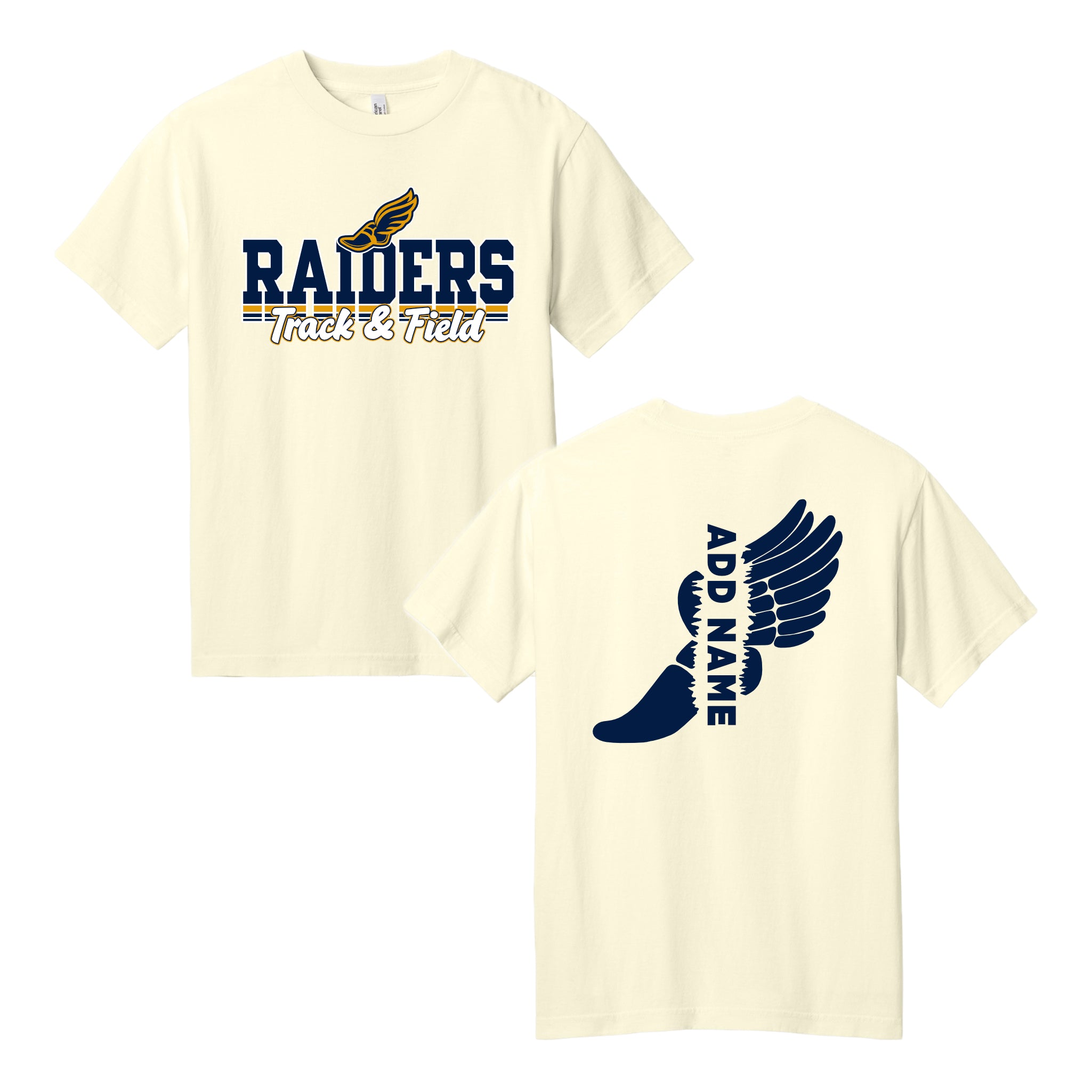 ETFSH03 10 Faded Cream Soft Short Sleeve Tee