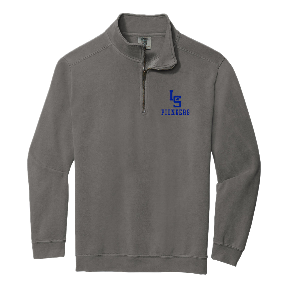 LSHSPTO1-11 Comfort Colors Pepper 1/4 Zip Sweatshirt